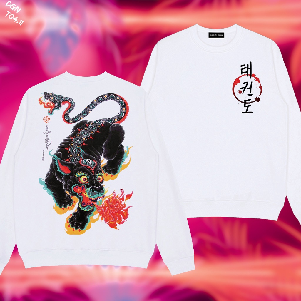 Sweater trắng áo thiết kế đẹp TO4.11