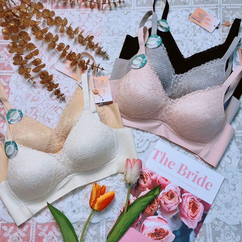 Siêu phẩm áo lót mỏng ko mút bản to mát lạnh