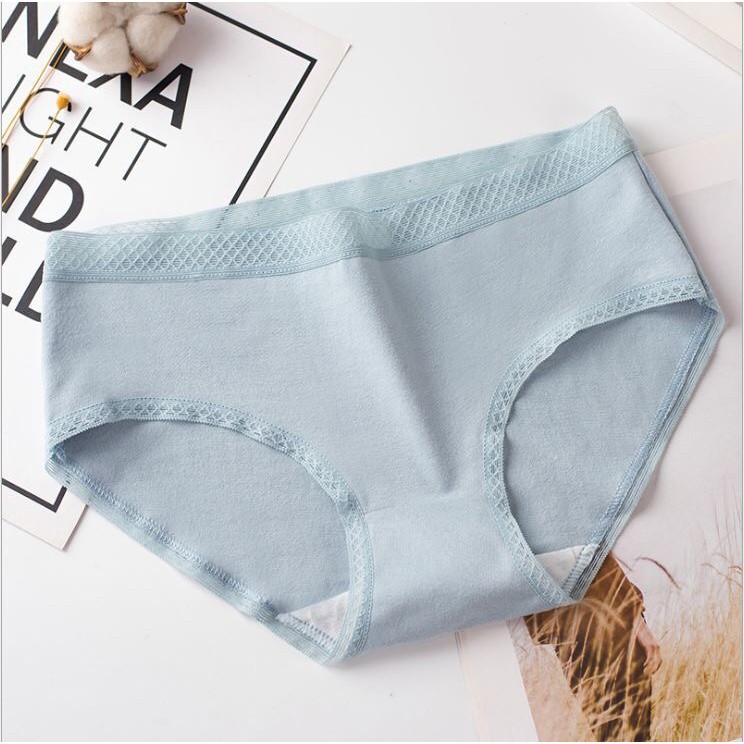 Quần lót cạp ren 💎 SIÊU HÓT 💎 Quần lót nữ chất liệu cotton cao cấp hàng mới về | BigBuy360 - bigbuy360.vn