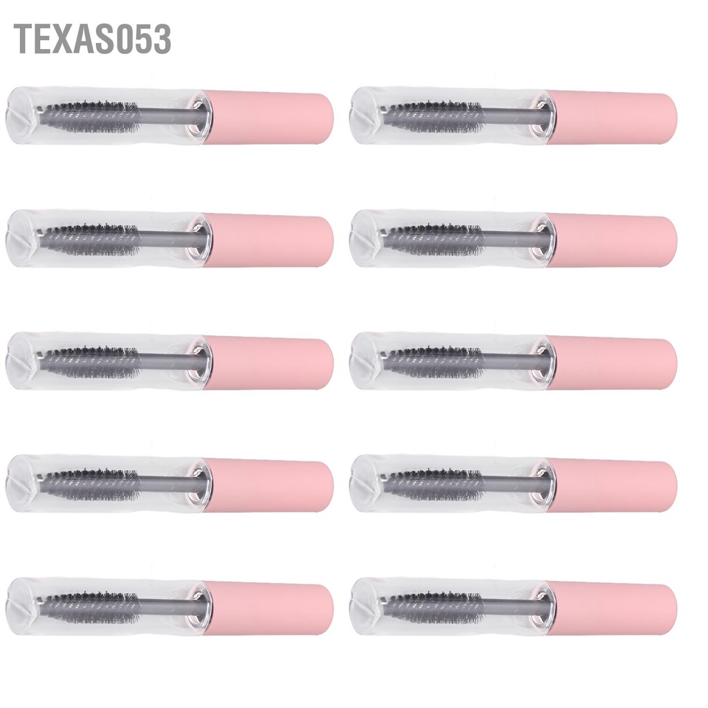 Hàng HOT 10 pcs Ống đựng mascara rỗng bằng nhựa trong suốt dung tích 5ml tiện dụng【Texas053】