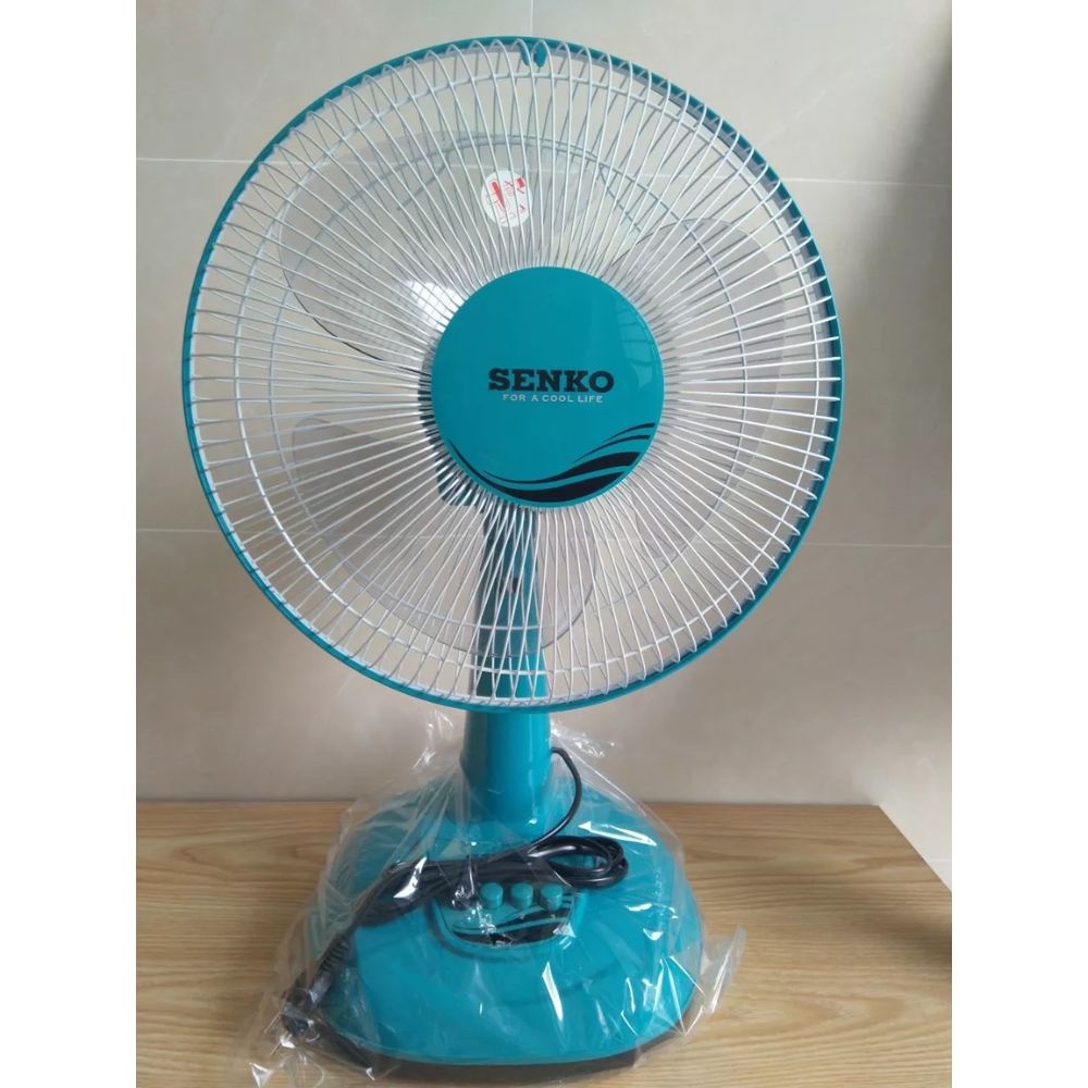 Quạt Điện Senko B1216 Để Bàn Cao Cấp - Công suất 40W, 3 Tốc Độ Gió, Chống Cháy, Động Cơ Bạc Thau Êm Ái , Đa Dạng Màu Sắc