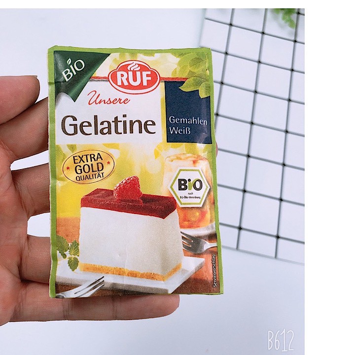 Bột Gelatine Hữu Cơ Làm Kẹo dẻo, Thạch Rau Câu Cho Bé