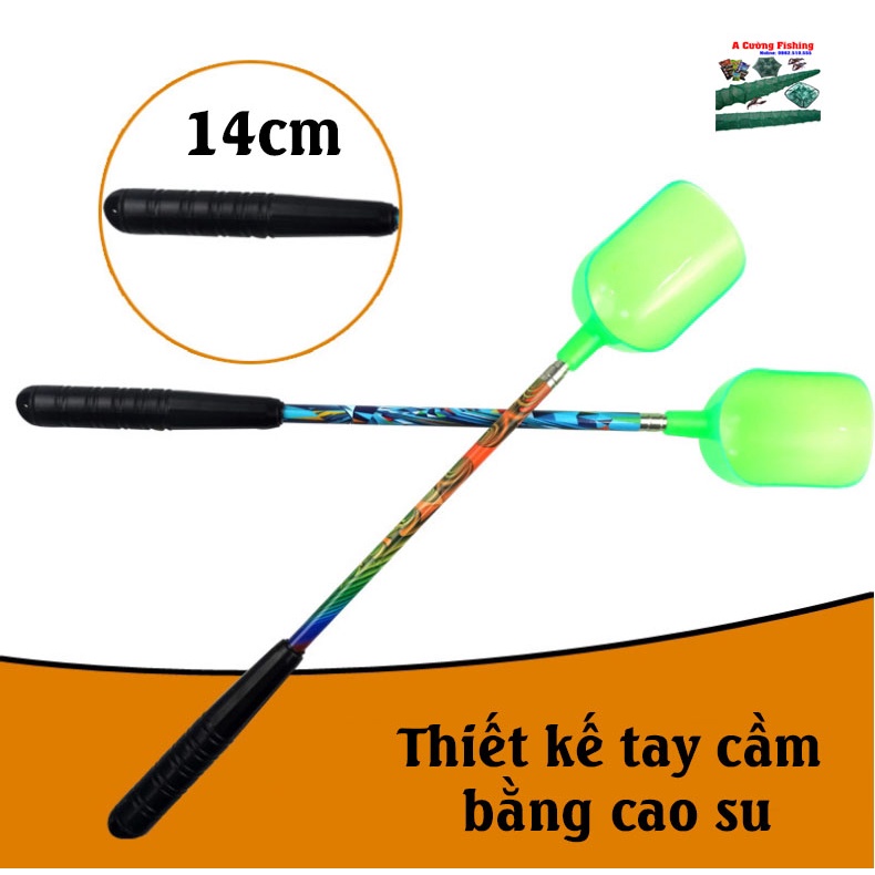 Muỗng Xả Mồi Câu Cá_Hỗ trợ làm tổ chuyên dụng câu đơn câu đài