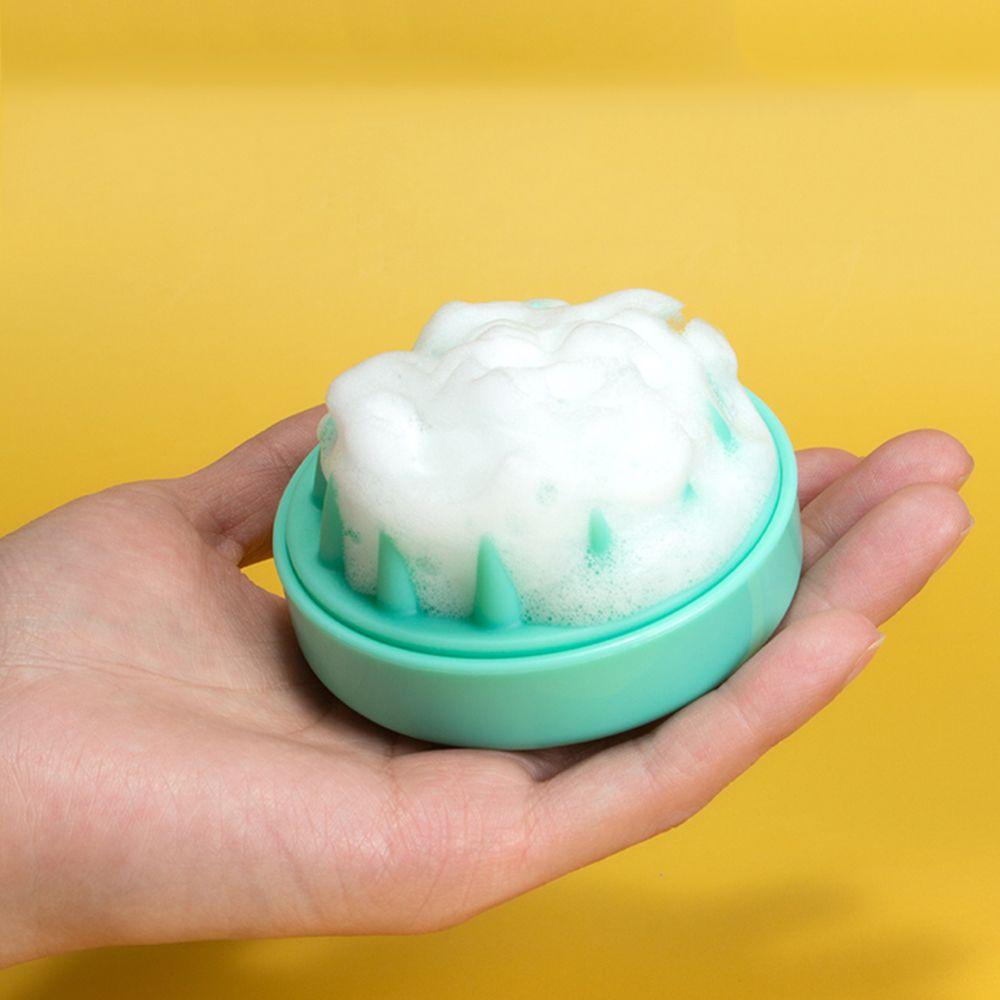 Bàn Chải Silicone Massage Da Đầu Khi Tắm Chăm Sóc Sức Khỏe Cho Nam