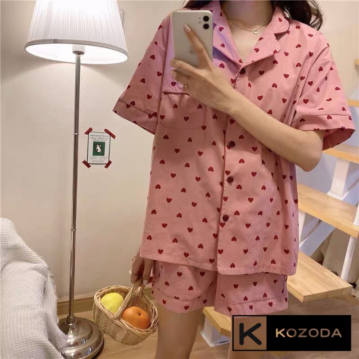 Đồ ngủ nữ pijama chất xô nhiều màu siêu xinh Mềm Mát Thấm Hút Phong Cách Hàn Quốc Kozoda M51 | BigBuy360 - bigbuy360.vn