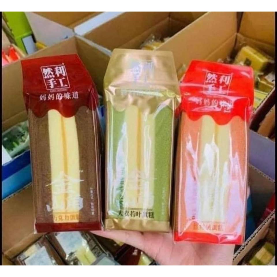 Bánh Bông Lan Tam Giác Đài Loan