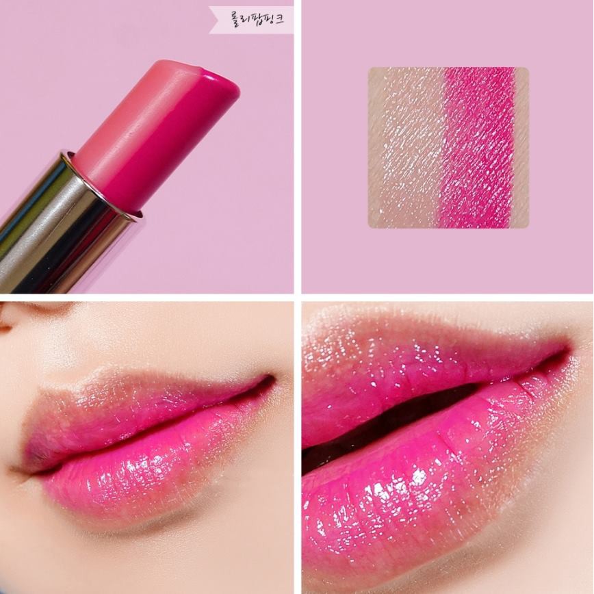 Son Dưỡng Môi 2 Màu Secret Key Sweet Glam Two-Tone Glow 3.8g