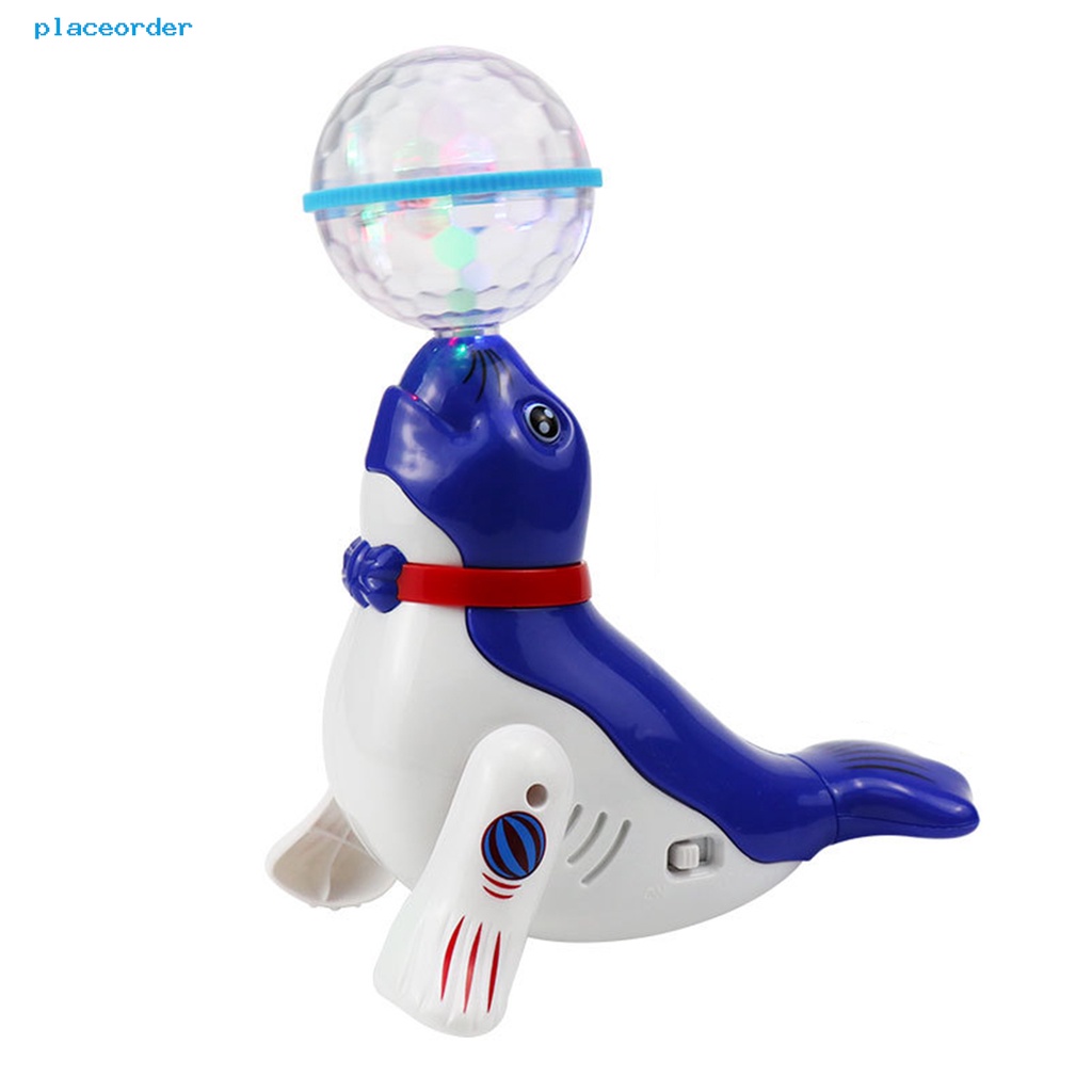 Đồ chơi điện hình sư tử biển xinh xắn cho bé yêu