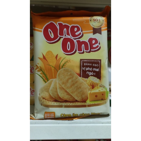 Bánh gạo  One One _vị ngô phô mai gói 118g