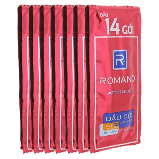 🍀🍀combo 10 dây dầu gội romano attitude dây 5g x 16 gói