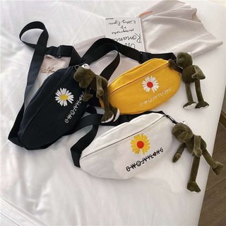 Túi đeo chéo , túi bụng hoa cúc