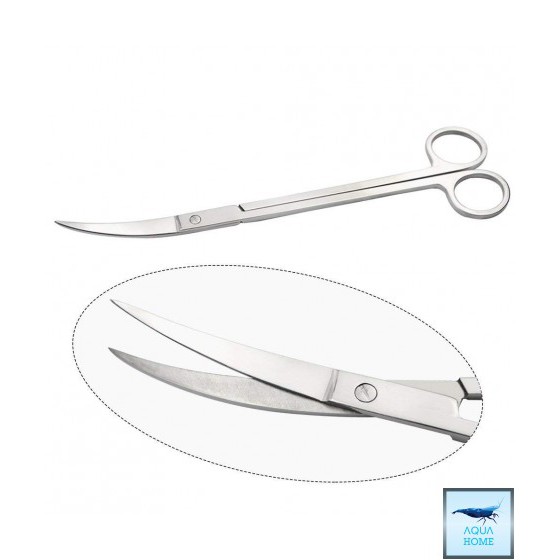KÉO CONG INOX 25cm & KÉO THẲNG INOX 25CM CẮT TỈA CÂY THỦY SINH