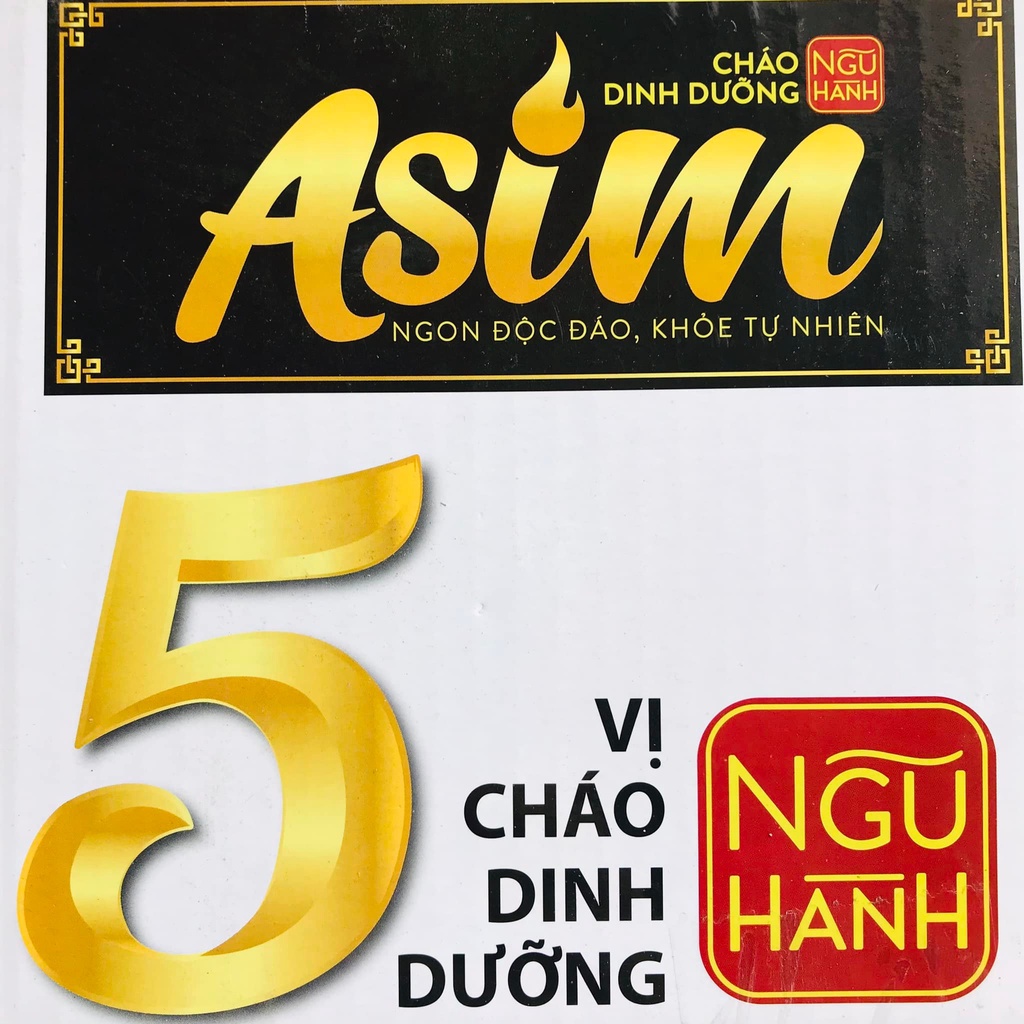 Cháo dinh dưỡng ngũ hành Asim gói 73g