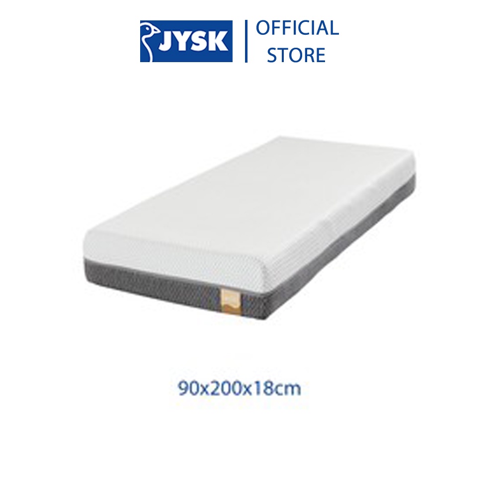 Đệm memory foam | JYSK Wellpur F30 | R90/160/180xD200xC18cm