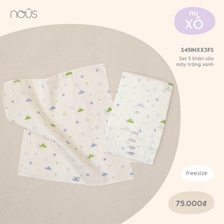 Khăn Sữa Xô Nous - Set 5 chiếc