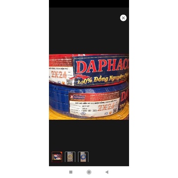 Dây Đôi mềm 2*24 DAPHACO.