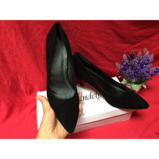 Ảnh thật giày da lộn 7cm
