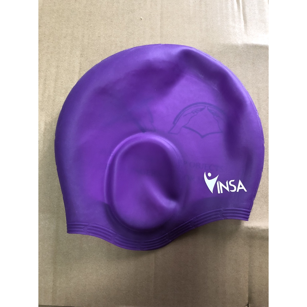 Mũ bơi Vinsa có tai cao cấp
