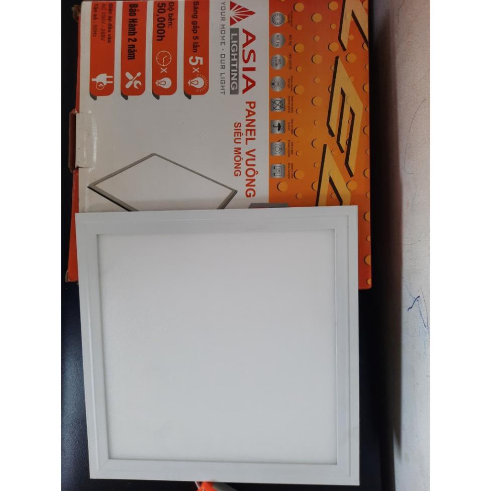 Đèn led âm trần panel siêu mỏng vuông 15w Asia