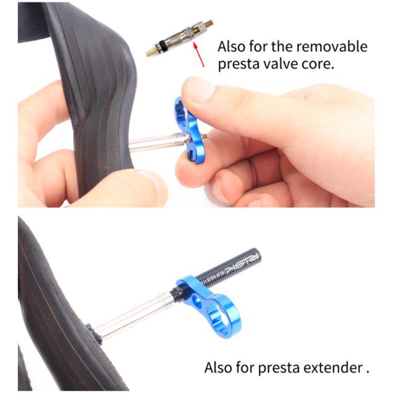 Nắp Van Bánh Xe Đạp Leo Núi Bằng Hợp Kim Titan Siêu Nhẹ Tiện Dụng