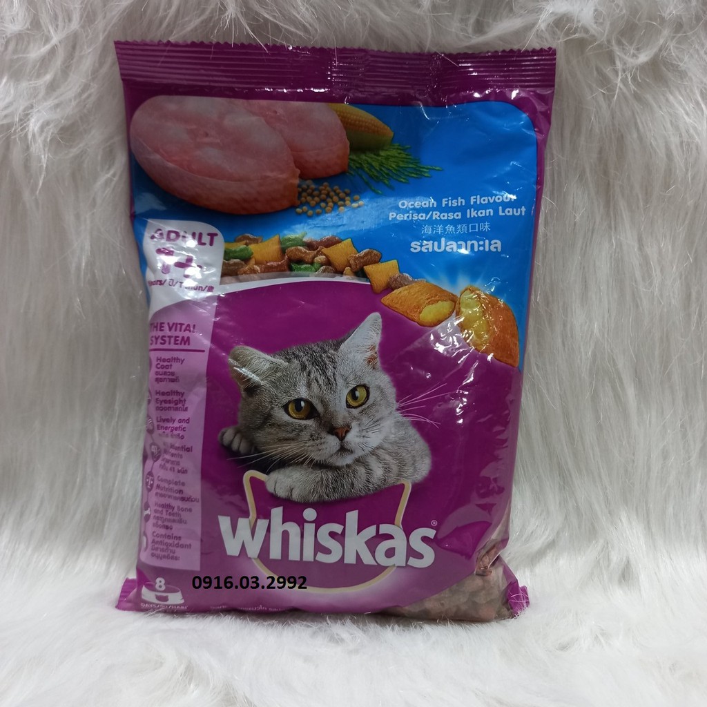 Thức ăn cho mèo trưởng thành Whiskas 400gr