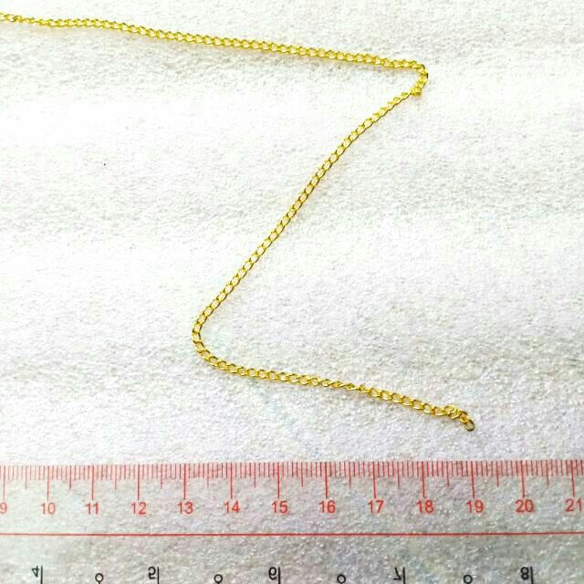 1m dây xích vàng 2mm