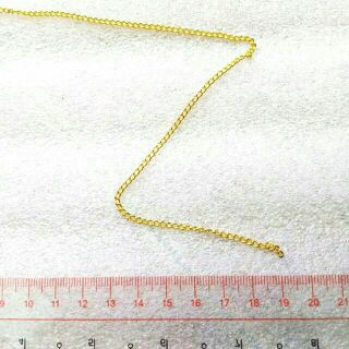 1m dây xích vàng 2mm