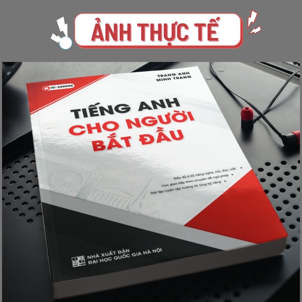 Sách Tiếng anh cho người mất gốc- người mới bắt đầu cô Trang Anh