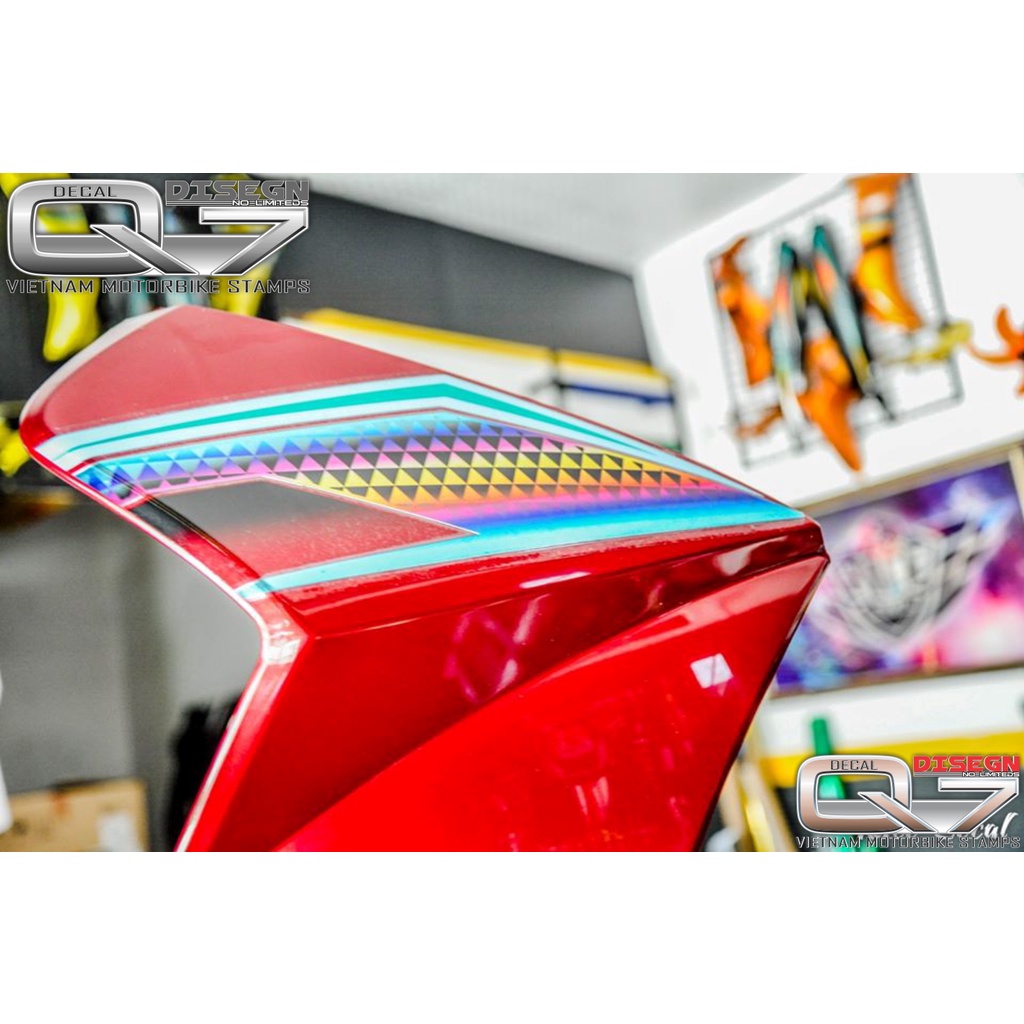 Tem Rời Sirius 110 đỏ đen