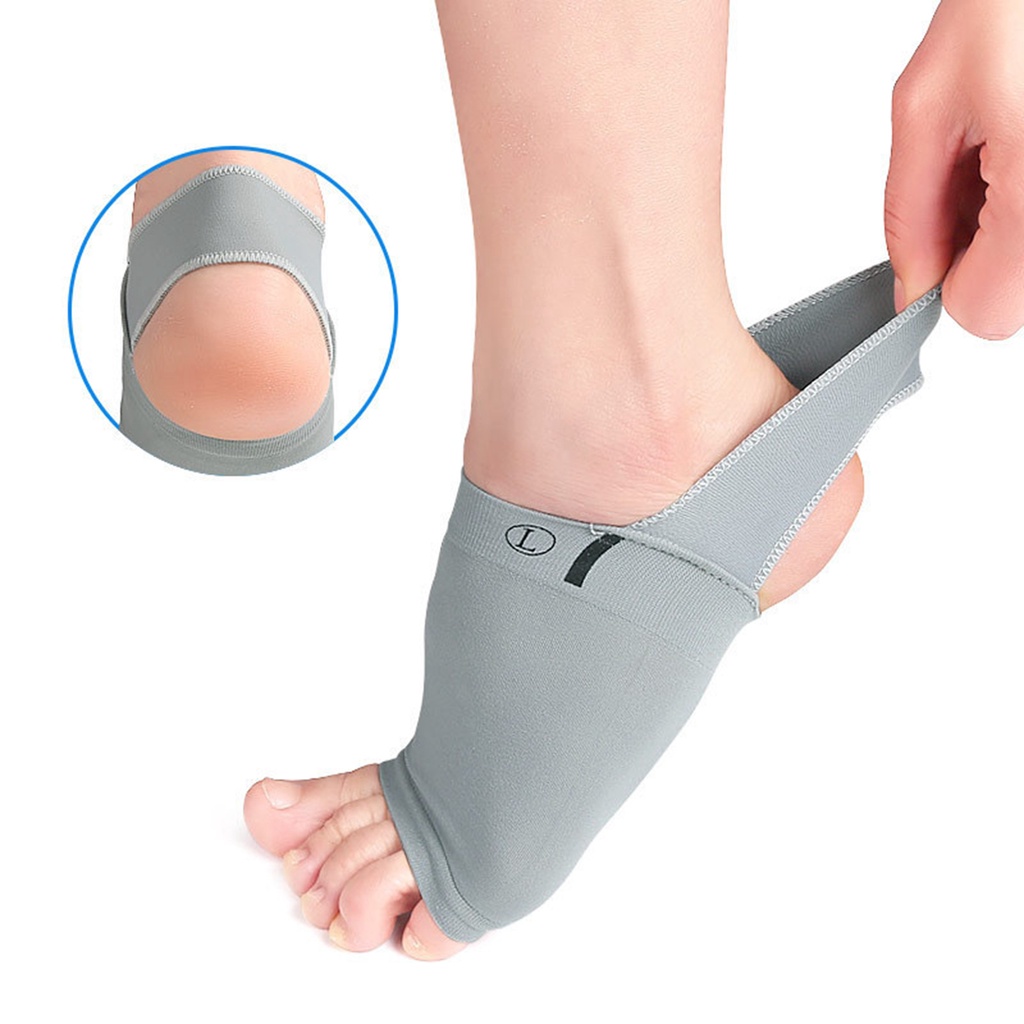 1 Cặp Đai Quấn Bàn Chân Phẳng Mềm Mại Hỗ Trợ Giảm Đau Dùng Hàng Ngày