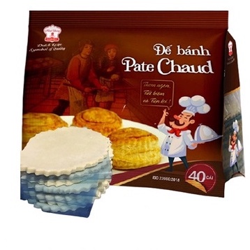 Đế Bánh Pateso Nhất Hương (40 Miếng Lẻ)