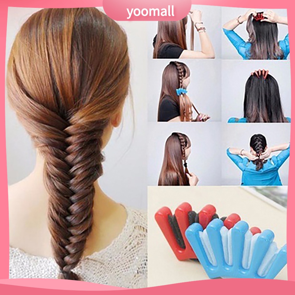 Dụng cụ hỗ trợ bện tóc kiểu Pháp siêu nhanh chóng tiện lợi