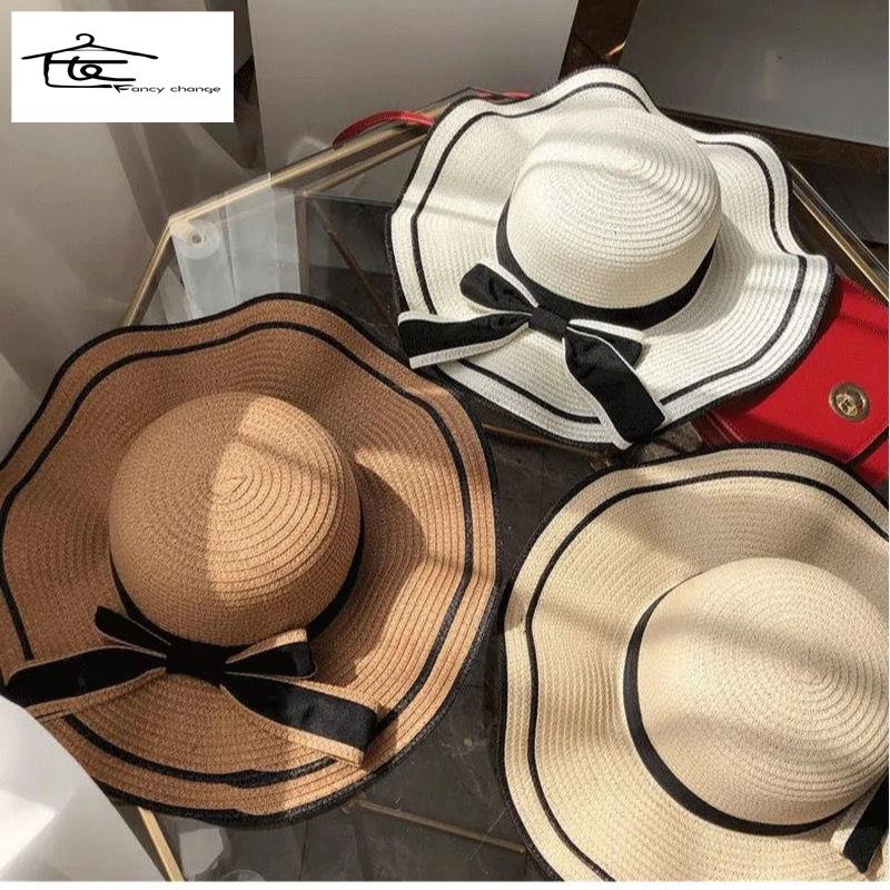 Nón Rộng Vành Che Nắng Phong Cách Hàn Quốc Dễ Phối Đồ Cho Nữ