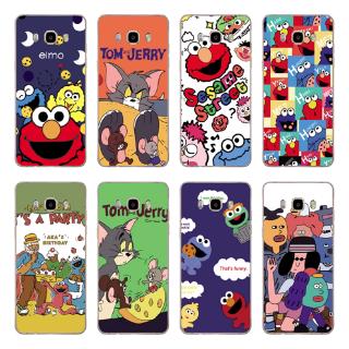 Ốp điện thoại TPU mềm in hoạt hình Sesame Street cho Samsung Galaxy J1 J2 2016/J210/J120/J2 Pro/J1 Mini Prime/J105