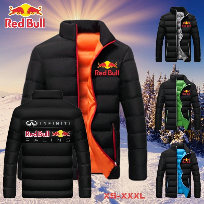 RED BULL Áo Khoác Thể Thao Cổ Đứng Thời Trang Cho Nam