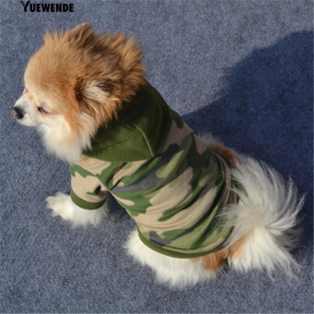 Áo hoodie họa tiết rằn ri có mũ cho cún cưng