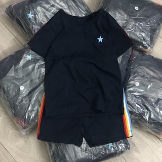 Sale - sale sale - bộ cộc tay ngôi sao chất cotton cho bé trai size 2-5