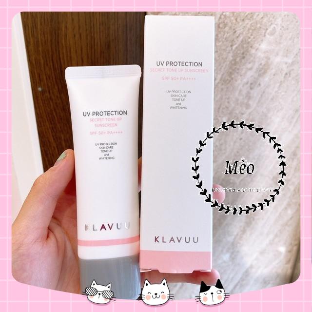 KEM CHỐNG NẮNG KLAVUU NÂNG TONE SPF50