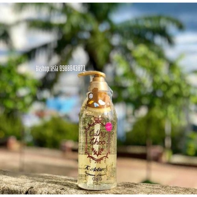 Sữa Tắm Vàng Trắng Da Cathy Choo 24K Active Gold Fragrance Shower Gel