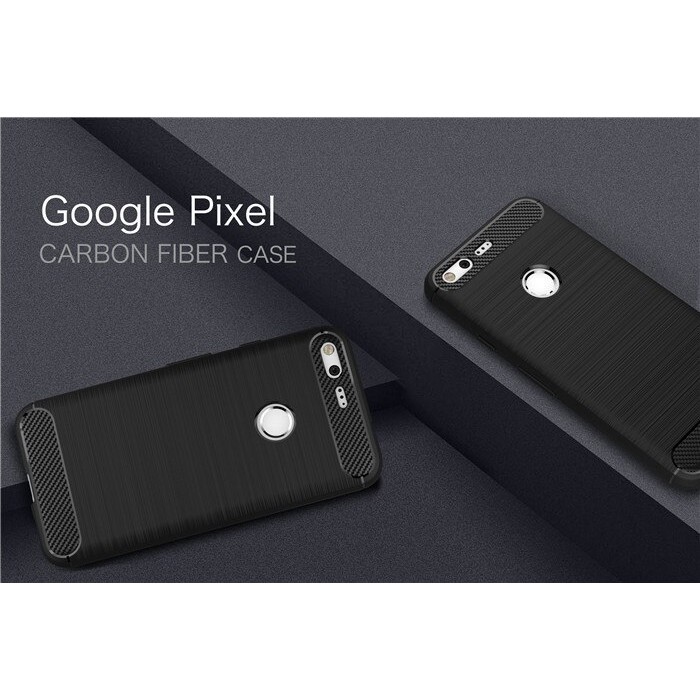 [Mã ELORDER5 giảm 10K đơn 20K] [Loại Tốt] Ốp Lưng Google Pixel 1 Dẻo Cacbon Phay Xước Chống Sốc