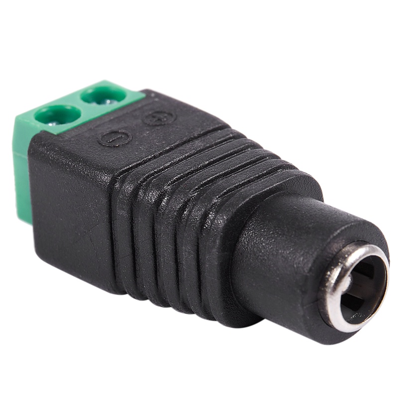 6 Pcs 5.5X2.1Mm Female + Male CCTV DC Power Connector Adapter Repar Part