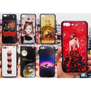 Ốp lưng cứng viền dẻo in hình kute cho Iphone 7/8 plus