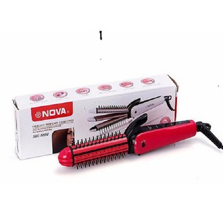 Máy Uốn Duỗi Bấm Tóc Nova 3in1