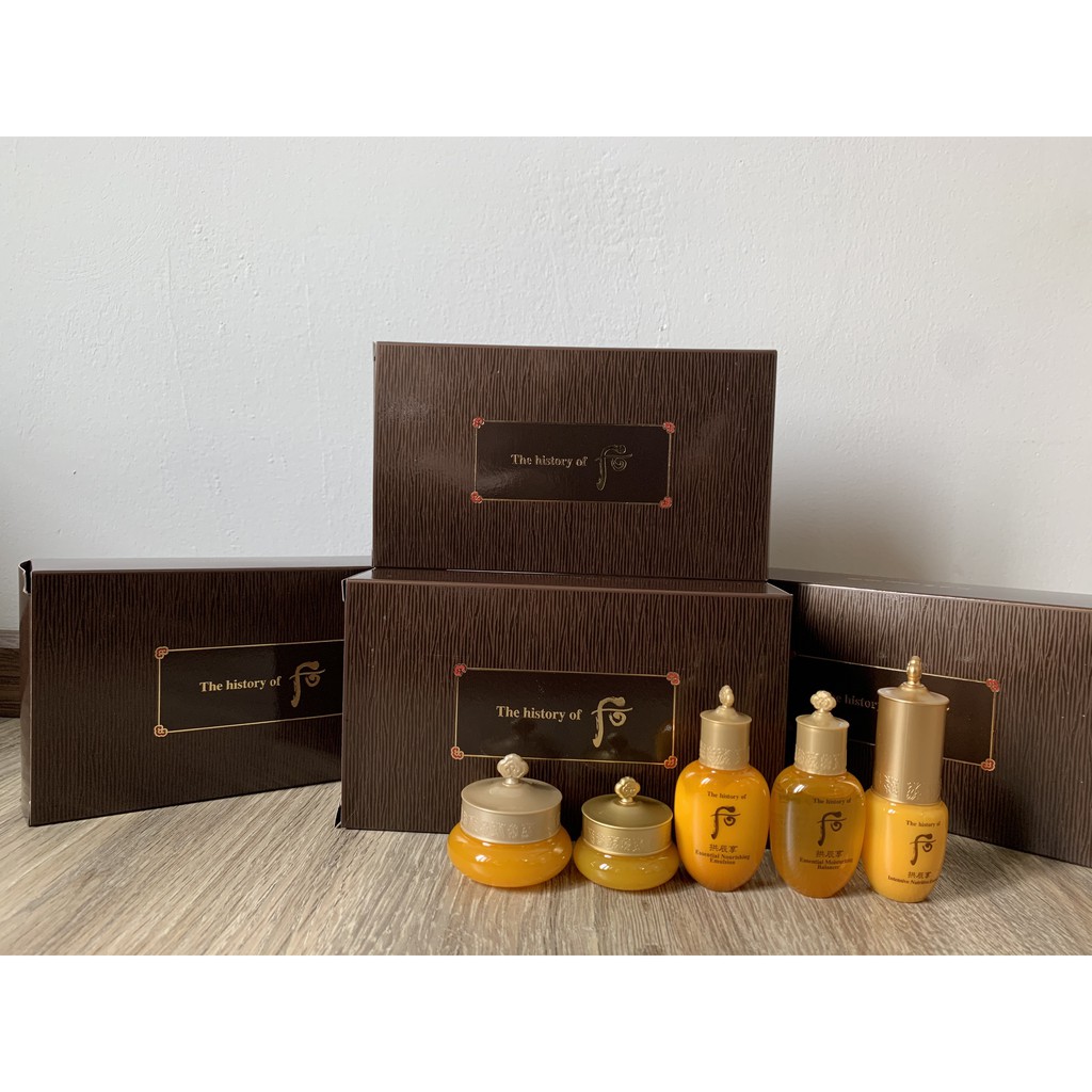 Bộ Sản Phẩm Dưỡng Da Chống Lão Hóa Whoo Gongjinhyang Special Gift Set 5 món