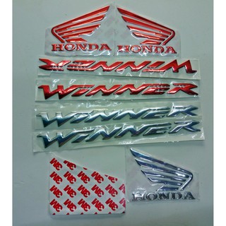 Combo Logo Winner + cánh chim Honda 3M