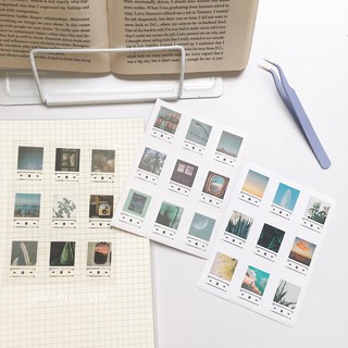 Set 3 Tờ Sticker Playlist Và Ảnh Nền Điện Thoại