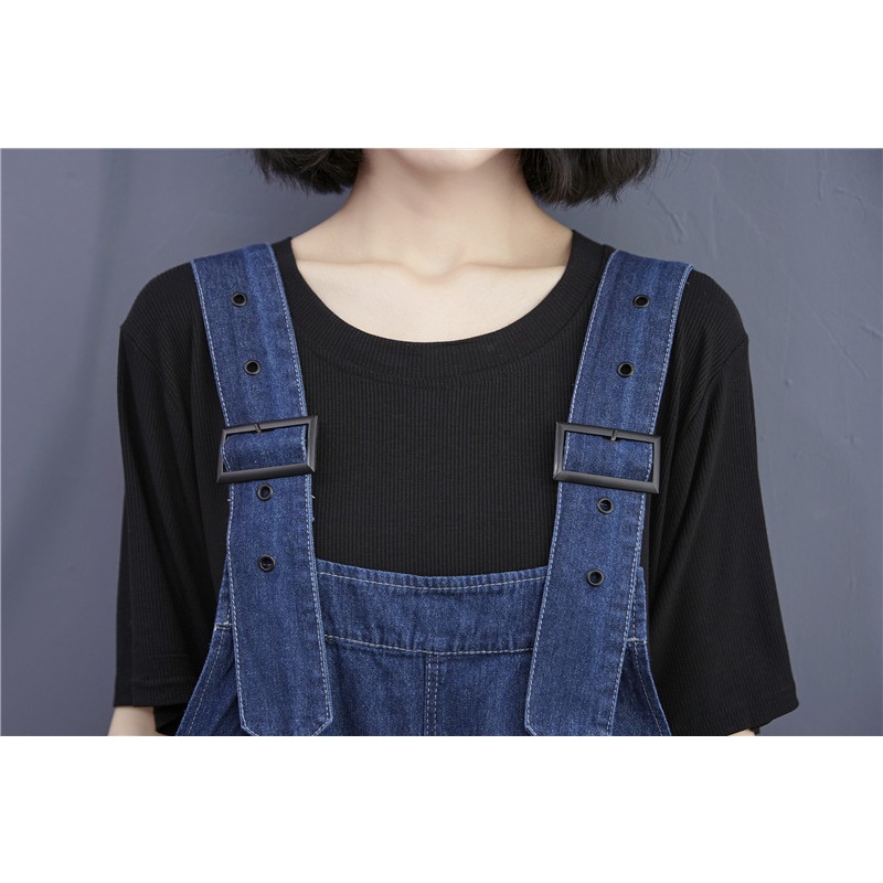 G46 quần short yếm big size freesize thoải mái rộng rãi phong cách Hàn Quốc trẻ trung thời trang