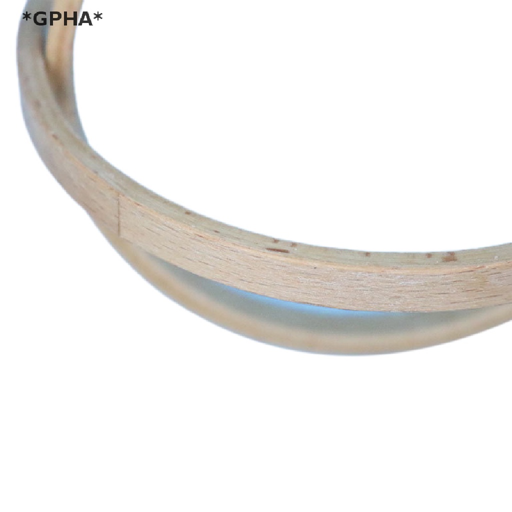 Khung Thêu Tranh Chữ Thập Bằng Gỗ Tre Hình Tròn DIY