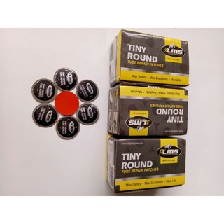 Hộp 100 miếng vá săm lốp ô tô, xe máy Tiny Round