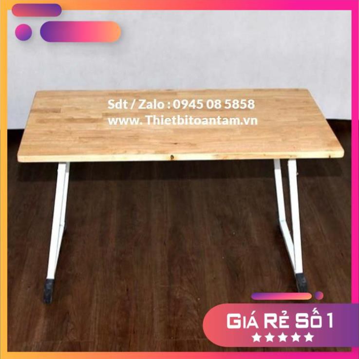 giá rẻ nhất - Bàn học, bàn ăn gấp gọn bằng gỗ- thiết bị mầm non